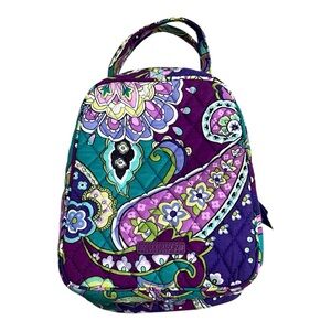 Vera Bradley Heather Lunch Bunch Lunch Bag Purple paisley